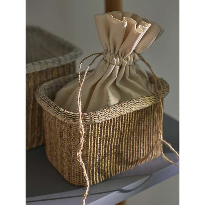 Набор из 4-х корзин для хранения sustainable collection, бежевый Bergenson Bjorn BB0000674