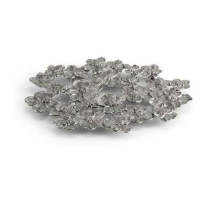 Подставка под горячее Michael Aram Чрная орхидея 28 см, сталь нержавеющая, черная