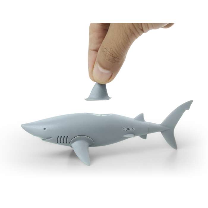 Набор магнитов shark, 5 шт. QUALY QL10341-GY
