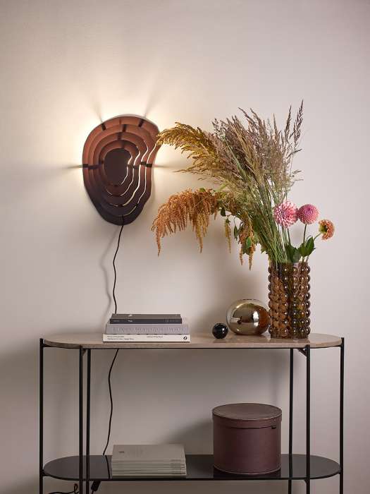 Светильник настенный fluid, 32х44 см, молотый кофе Bergenson Bjorn BB0000736