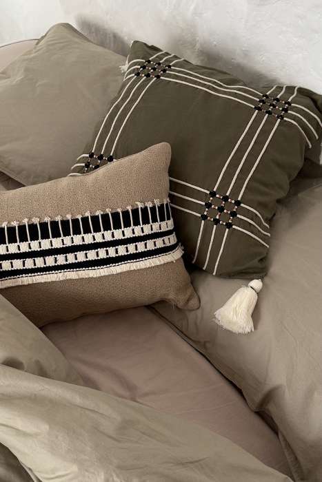 Чехол на подушку nomad grid из коллекции ethnic, 45х45 см Tkano TK25-CC0012