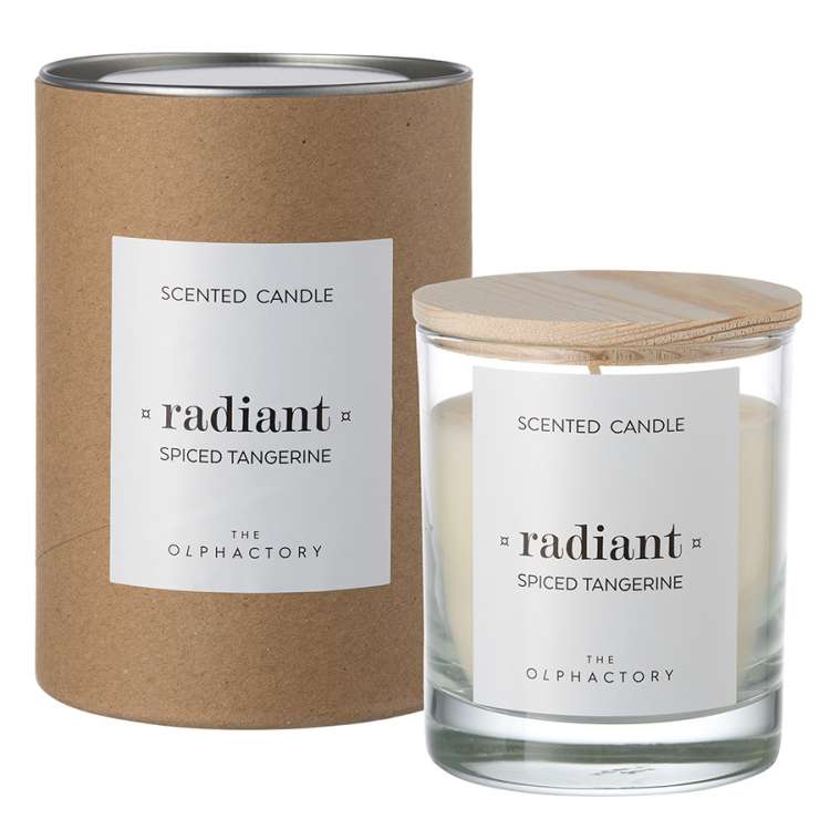 Свеча ароматическая the olphactory, radiant, spiced tangerine, 40 ч Ambientair VV401STTO