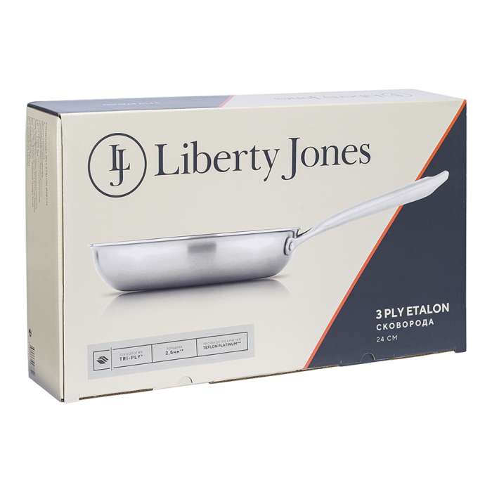 Сковорода 3Ply Etalon, Ø24 см LIBERTY JONES LJ0000223