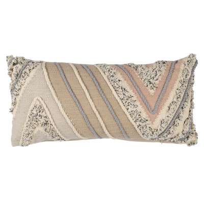 Подушка декоративная с кантом и бахромой из коллекции ethnic, 30х60 см Tkano TK20-CU0012