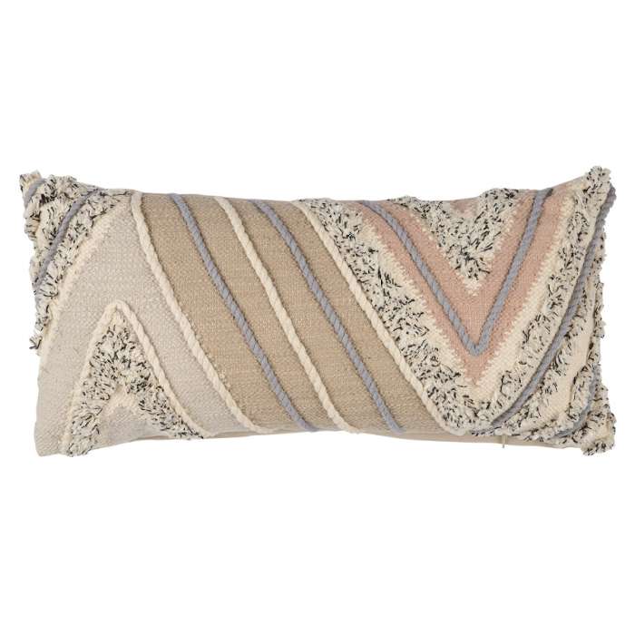 Подушка декоративная с кантом и бахромой из коллекции ethnic, 30х60 см Tkano TK20-CU0012