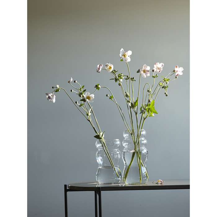 Ваза swell, 27 см, прозрачная Bergenson Bjorn BB0000834