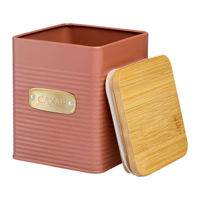 Банка для хранения сахара irmel, 1,7 л, терракота Smart Solutions SS0000196