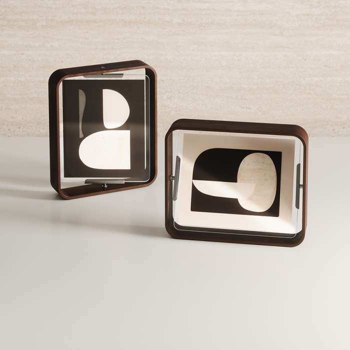 Фоторамка двухсторонняя bellwood, 26х31 см, орех UMBRA 1022486-746