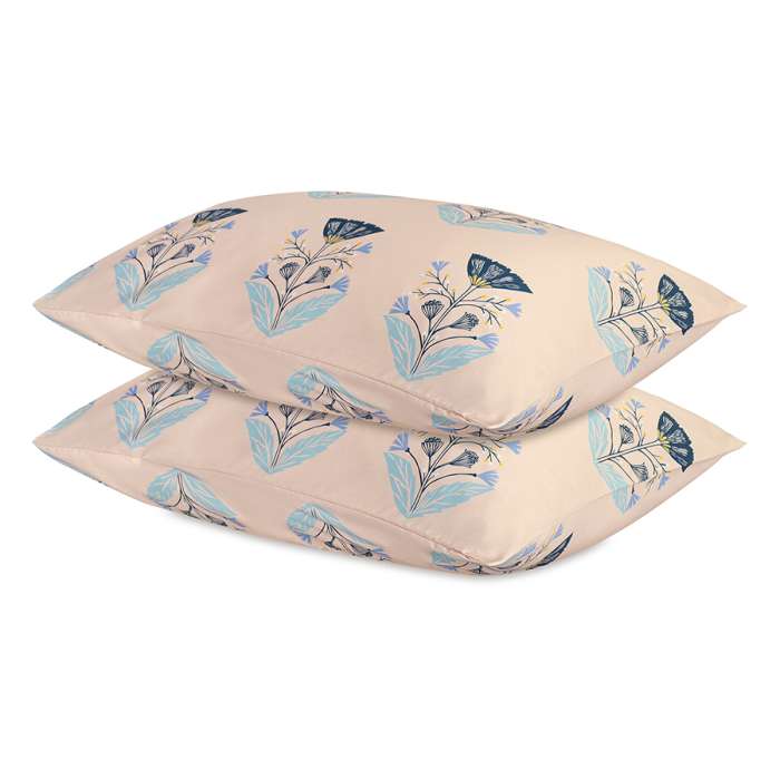 Набор наволочек "Летний цветок" из премиального сатина из коллекции russian north, 50х70 см Tkano TK24-PC0042