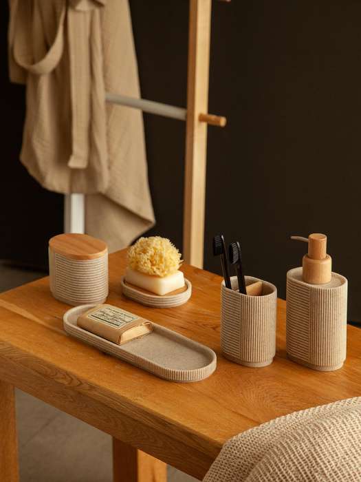 Мыльница dune, песочная Bergenson Bjorn Bath BB0000951