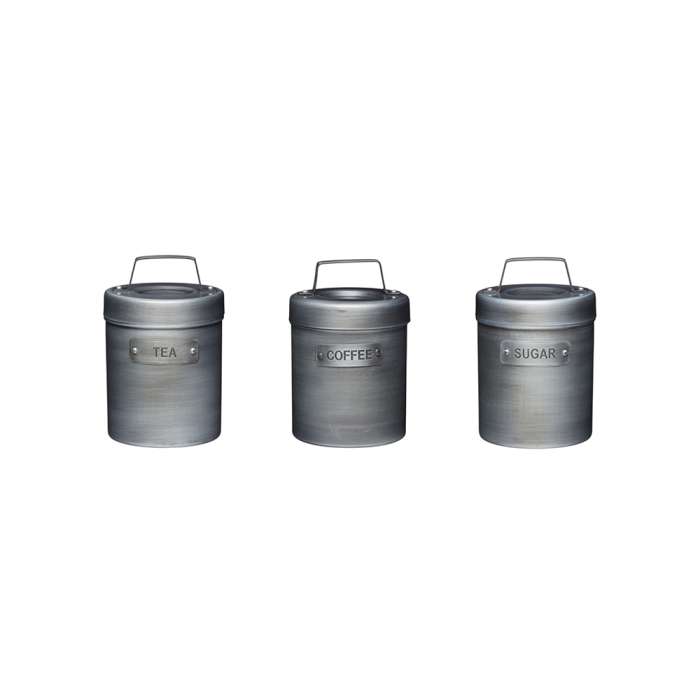 Kitchen Craft Набор емкостей для хранения  TEA COFFEE SUGAR, 3 шт. Kitchen Craft INDTCSSET