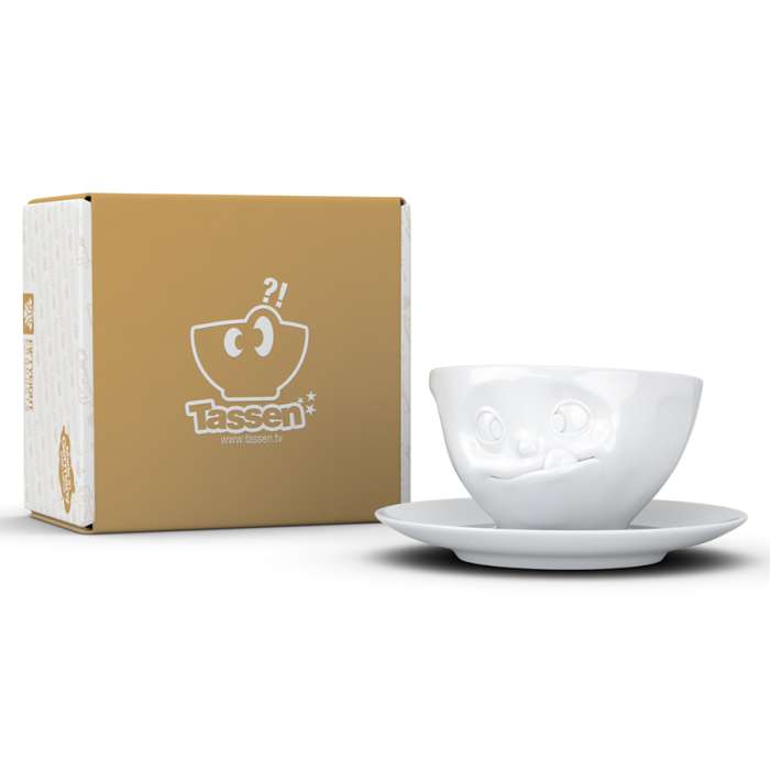 Чайная пара tasty, 200 мл, белая Tassen T01.46.01