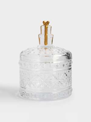 Емкость для хранения, 12х9 см, 200 мл, стекло Р, Подарок, Finery ANNA LAFARG ANLAF-HY-20680-0