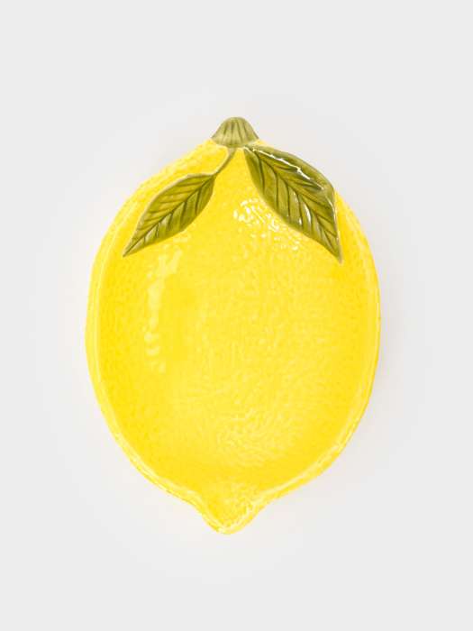 Пиала, 16х11 см, фарфор P, желтая, Лимон, Lemon ANNA LAFARG ANLAF-ARJ-110725-3