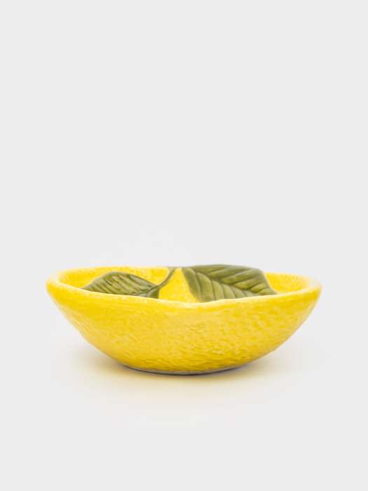 Пиала, 16х11 см, фарфор P, желтая, Лимон, Lemon ANNA LAFARG ANLAF-ARJ-110725-3