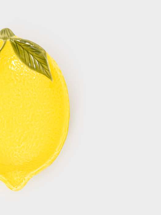 Пиала, 16х11 см, фарфор P, желтая, Лимон, Lemon ANNA LAFARG ANLAF-ARJ-110725-3