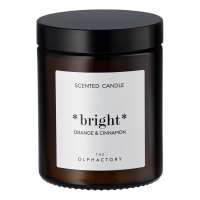 Свеча ароматическая the olphactory, bright, orange&cinnamon, 30 ч Ambientair VV135NCTO