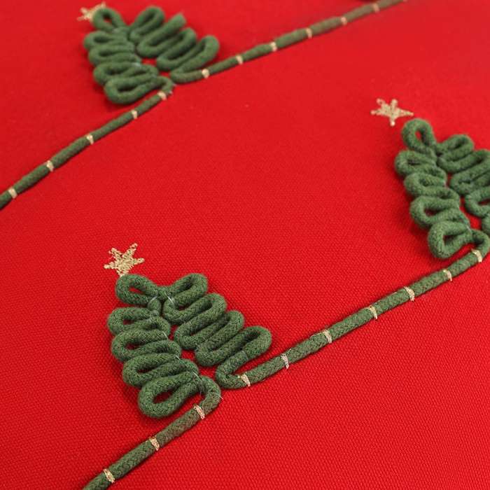Чехол на подушку christmas forest из коллекции new year essential, 45х45 см Tkano TK25-CC0024