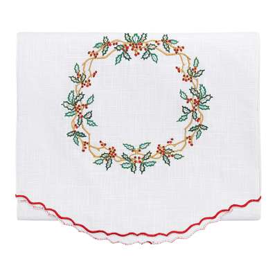 Дорожка на стол festive wreath из коллекции new year essential, 45х150 см Tkano TK24-TR0007