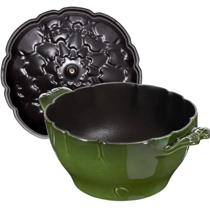 Кокот "Артишок", 22 см, зеленый базилик STAUB 11152285