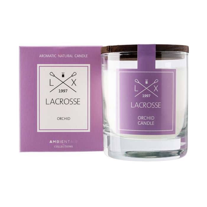 Свеча ароматическая lacrosse, orchid, 40 ч Ambientair VV040ORLC