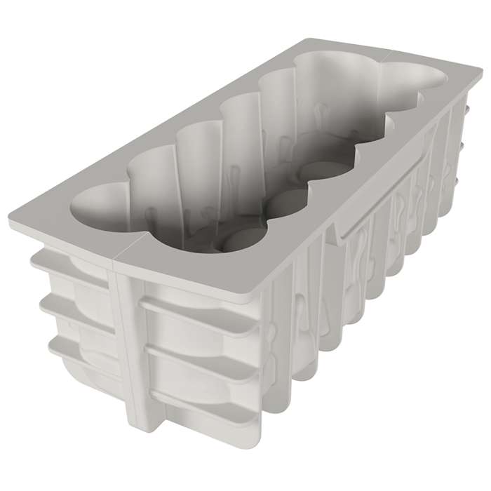 Форма для приготовления десертов buche lumiere, 21,9х7,6 см Silikomart 20.451.13.0065