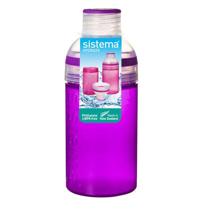 Питьевая бутылка "Трио" 480 мл  SISTEMA HYDRATE 820