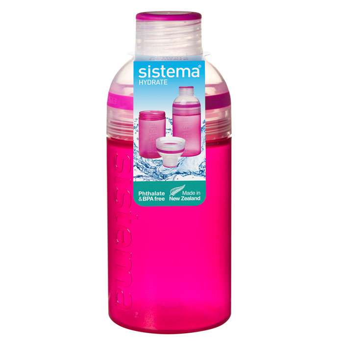 Питьевая бутылка "Трио" 480 мл  SISTEMA HYDRATE 820