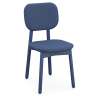 Стул с обивкой saga, рогожка, синий LATITUDE SGBRDCHUPHLBSKBL