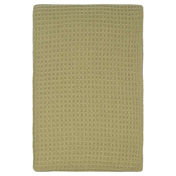 Плед из шерсти травянисто-зеленого цвета из коллекции essential, 130х180 см Tkano TK23-TH0004