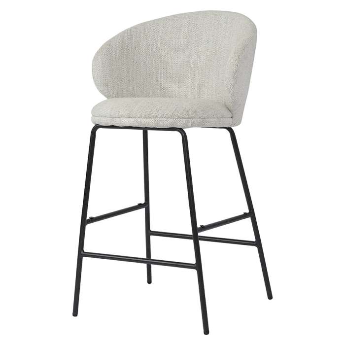 Стул полубарный comfy, рогожка, топленое молоко Bergenson Bjorn BB0000683