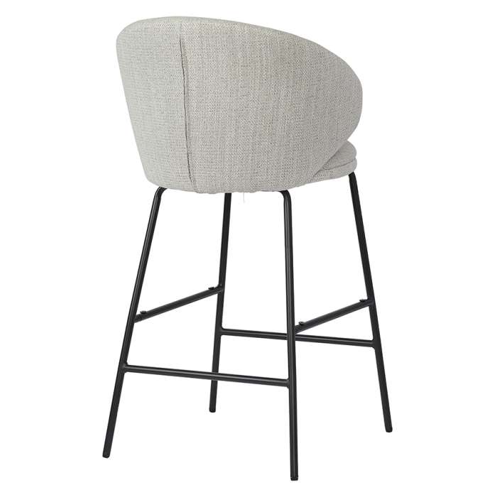 Стул полубарный comfy, рогожка, топленое молоко Bergenson Bjorn BB0000683