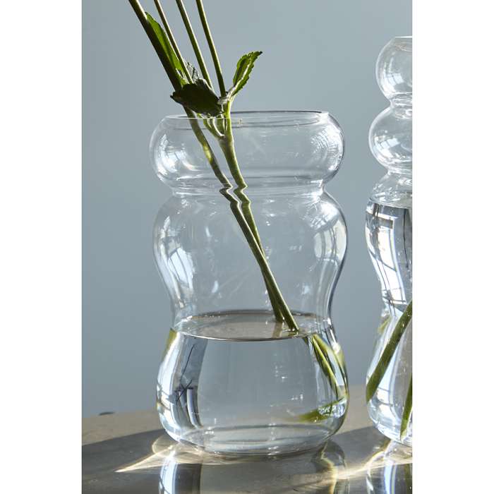 Ваза swell, 22 см, прозрачная Bergenson Bjorn BB0000835