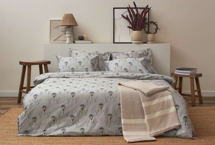 Набор наволочек "Полевые цветы" из премиального сатина из коллекции russian north, 50х70 см Tkano TK24-PC0040