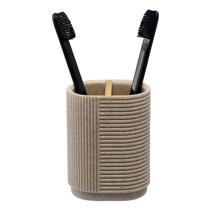 Стакан для зубных щеток dune, песочный Bergenson Bjorn Bath BB0000949