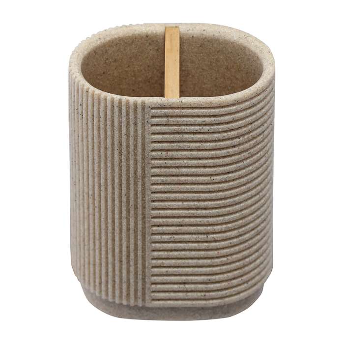 Стакан для зубных щеток dune, песочный Bergenson Bjorn Bath BB0000949