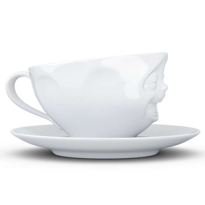 Чайная пара laughing, 200 мл, белая Tassen T01.47.01