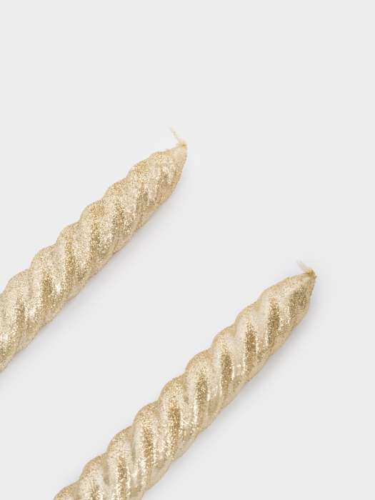 Свеча, 25 см, 2 шт, тонкая, шампань, Rope ANNA LAFARG ANLAF-6S6614G