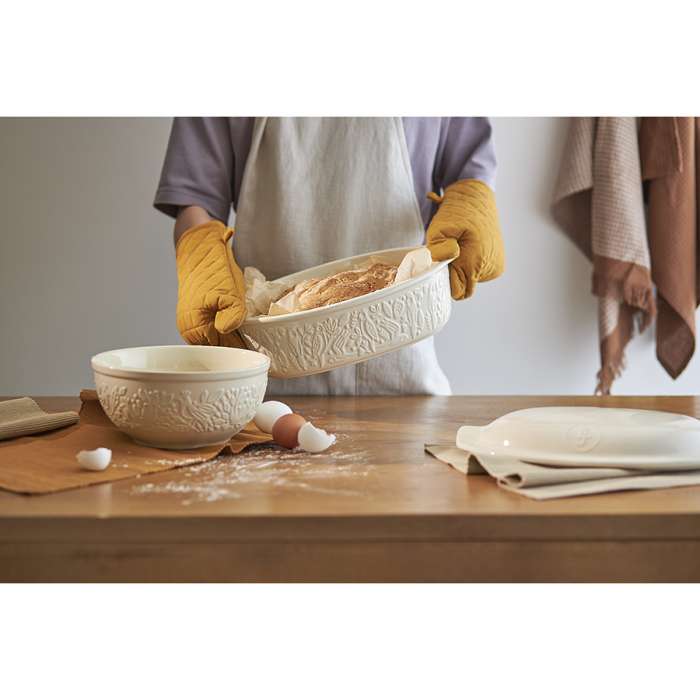 Миска для смешивания Birds of Paradise, 2,6 л, кремовая LIBERTY JONES CZ-LJ-MBW-CR-2.6