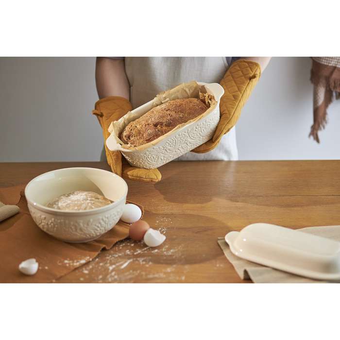 Миска для смешивания Birds of Paradise, 2,6 л, кремовая LIBERTY JONES CZ-LJ-MBW-CR-2.6