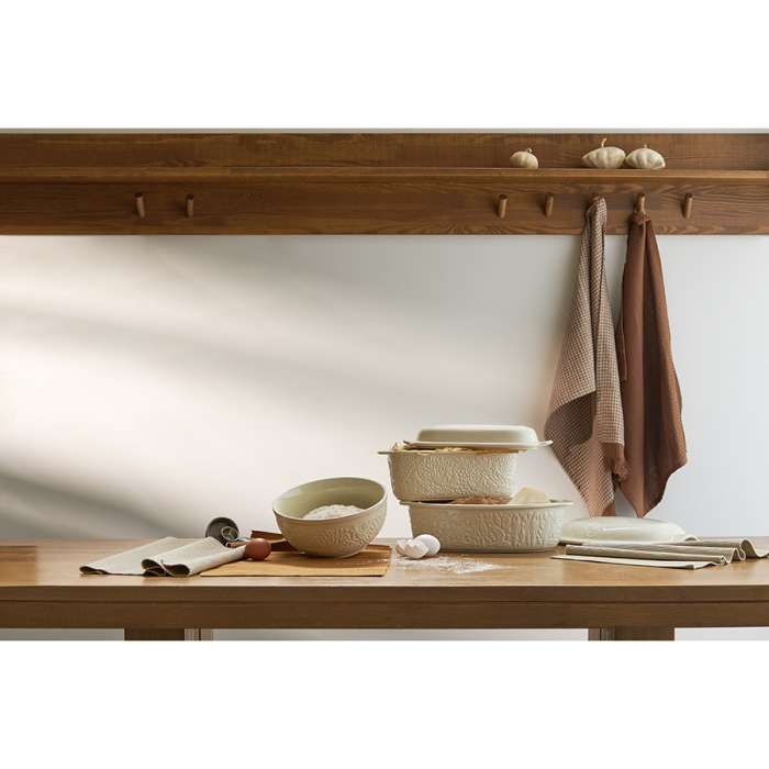 Миска для смешивания Birds of Paradise, 2,6 л, кремовая LIBERTY JONES CZ-LJ-MBW-CR-2.6