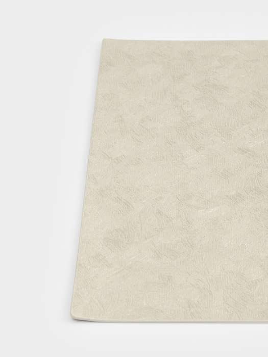 Салфетка под приборы, 30х45 см, ПВХ/полиэстер, прямоугольная, серебристая, Тиснение ANNA LAFARG ANLAF-MT24514E