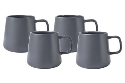 Набор из 4-х кружек Blend Sala, тёмно-серый, 0,375 л Maxwell &amp; Williams MW475-DI0422