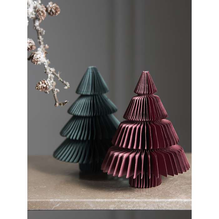 Декор новогодний honeycomb tree бордового цвета из коллекции new year essential, 18 см Tkano TK23-NY_CTR0017