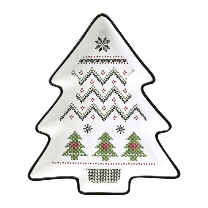 Набор из двух сервировочных тарелок Sweet Memories из коллекции New Year Essential TKANO TK24-NY_SRV0002