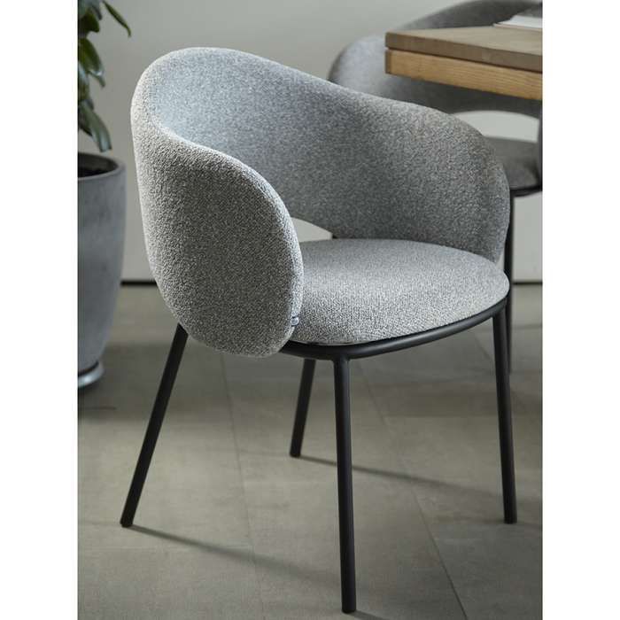 Стул coastal, букле, дымчато-серый Bergenson Bjorn BB0000833