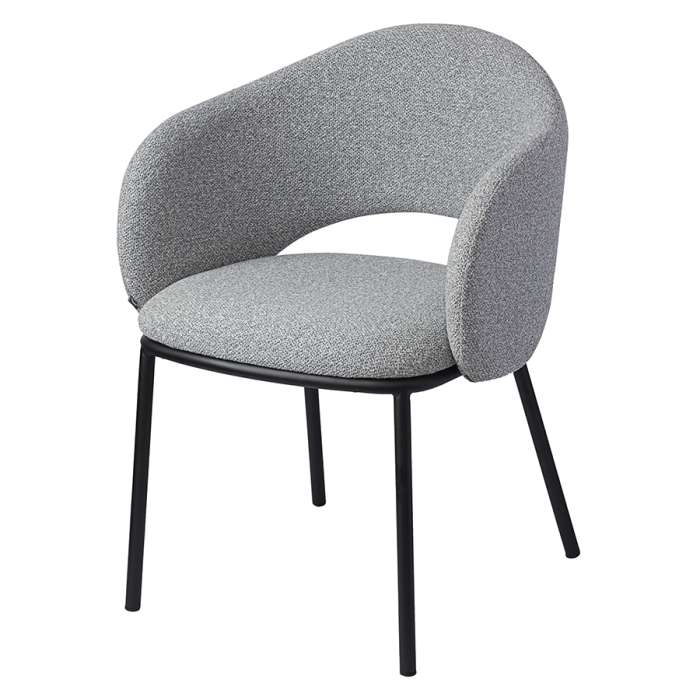 Стул coastal, букле, дымчато-серый Bergenson Bjorn BB0000833