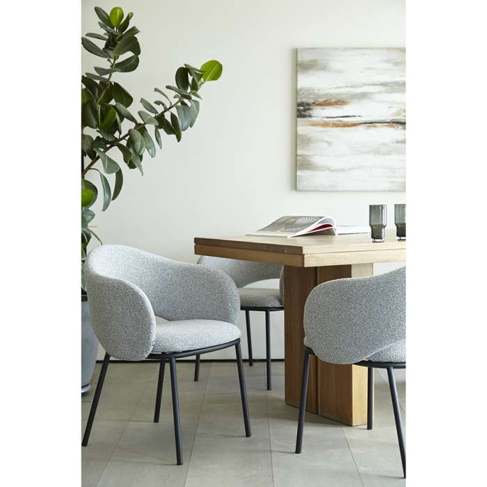 Стул coastal, букле, дымчато-серый Bergenson Bjorn BB0000833