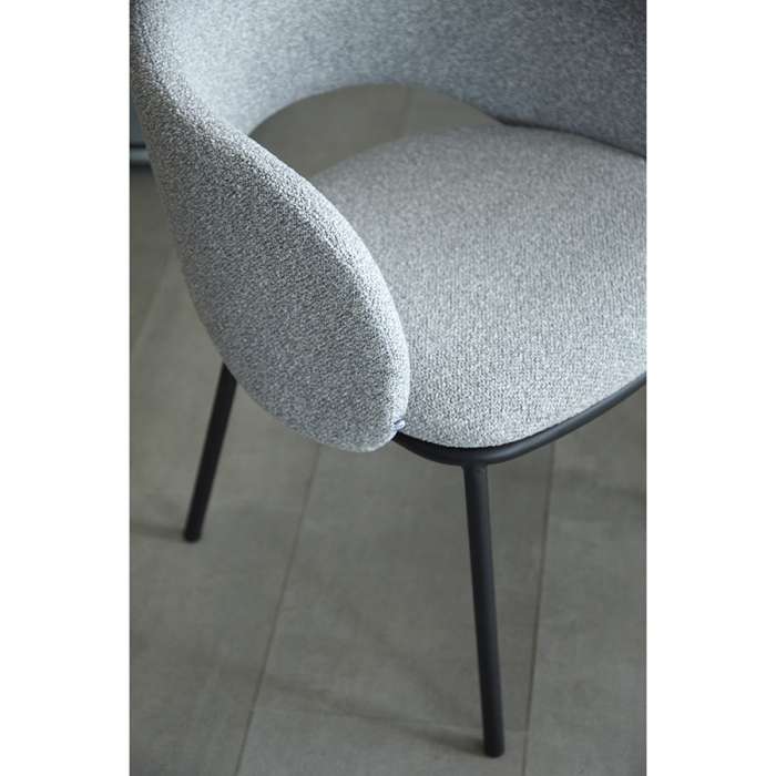 Стул coastal, букле, дымчато-серый Bergenson Bjorn BB0000833