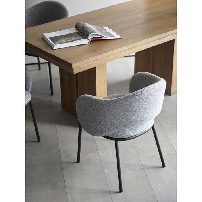 Стул coastal, букле, дымчато-серый Bergenson Bjorn BB0000833